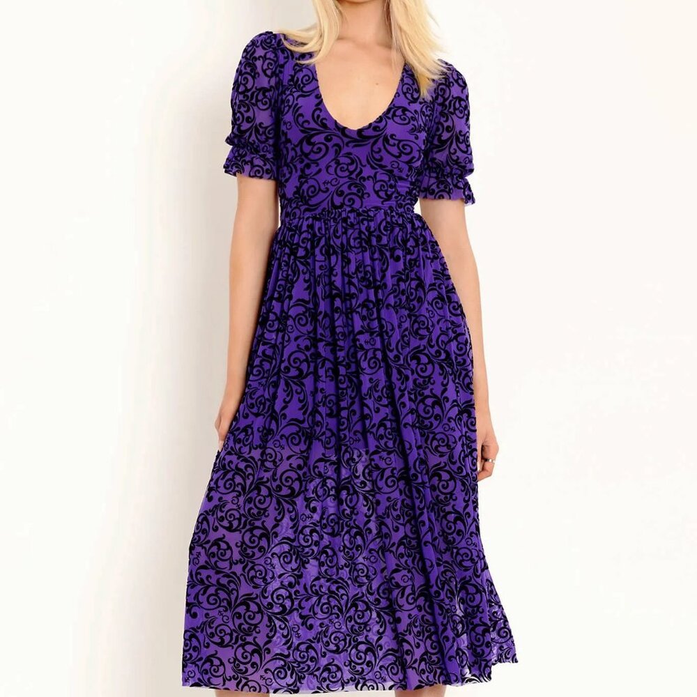PURPLE RAIN STELLAR DRESS